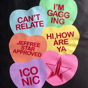 Jeffree Star Candy Hearts Bag